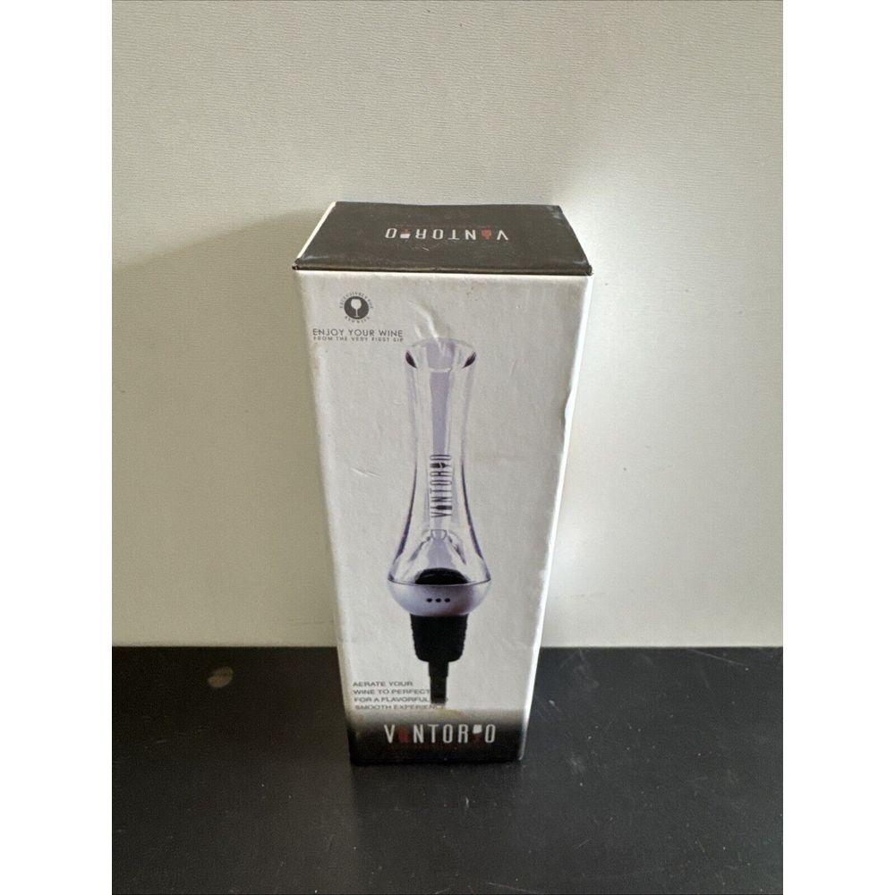 New  Vintorio Wine Aerator‎ Pourer - Premium Aerating Pourer Decanter Spout